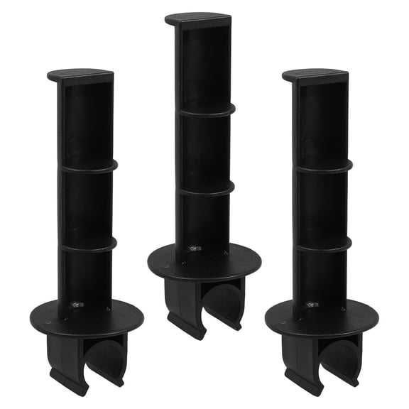 Hemoton 3-Piece Toilet Chair Tissue Holder Set for Elderly and Pregnant Women Convenience