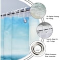 thumbnail image 4 of UOWRPOZ Beach Starfish Polyester Shower Curtain, 72" x 72" Waterproof, 4 of 5