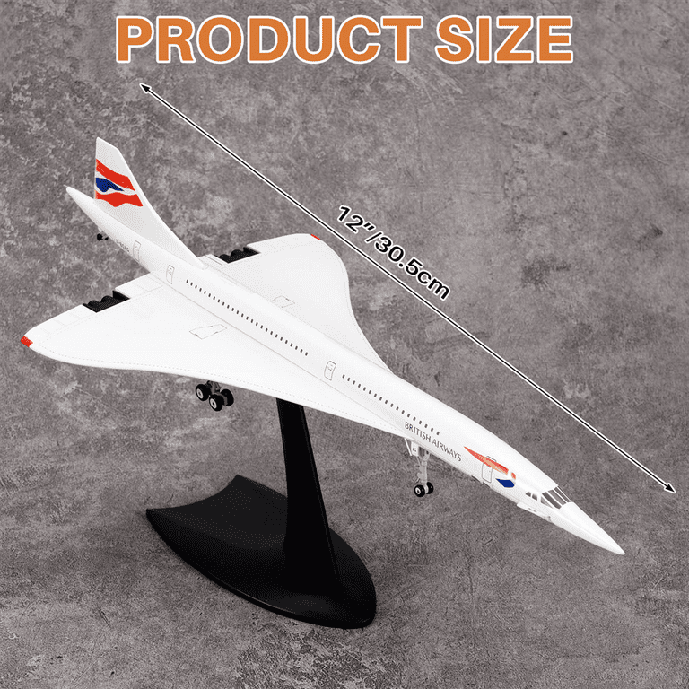 セイヤ‼️British Airways Concorde 1/200 Amazon.com: Busyflies Model Plane 1:200 Scale British