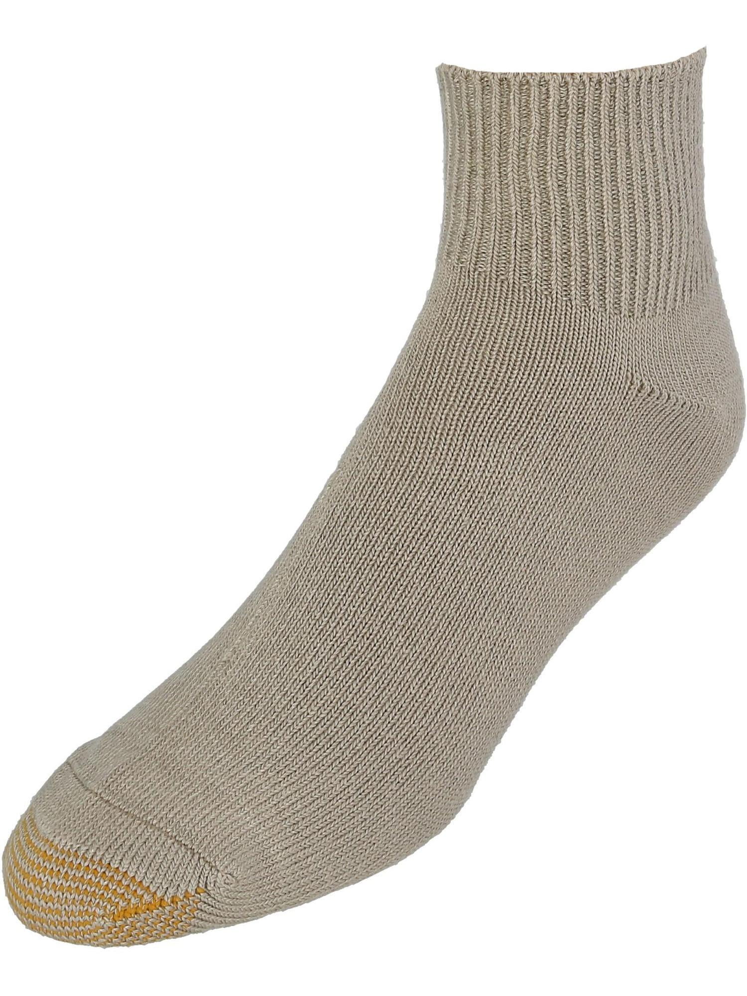 Gold Toe Non Binding Bamboo Blend Quarter Socks (2 Pair Pack) (Men's