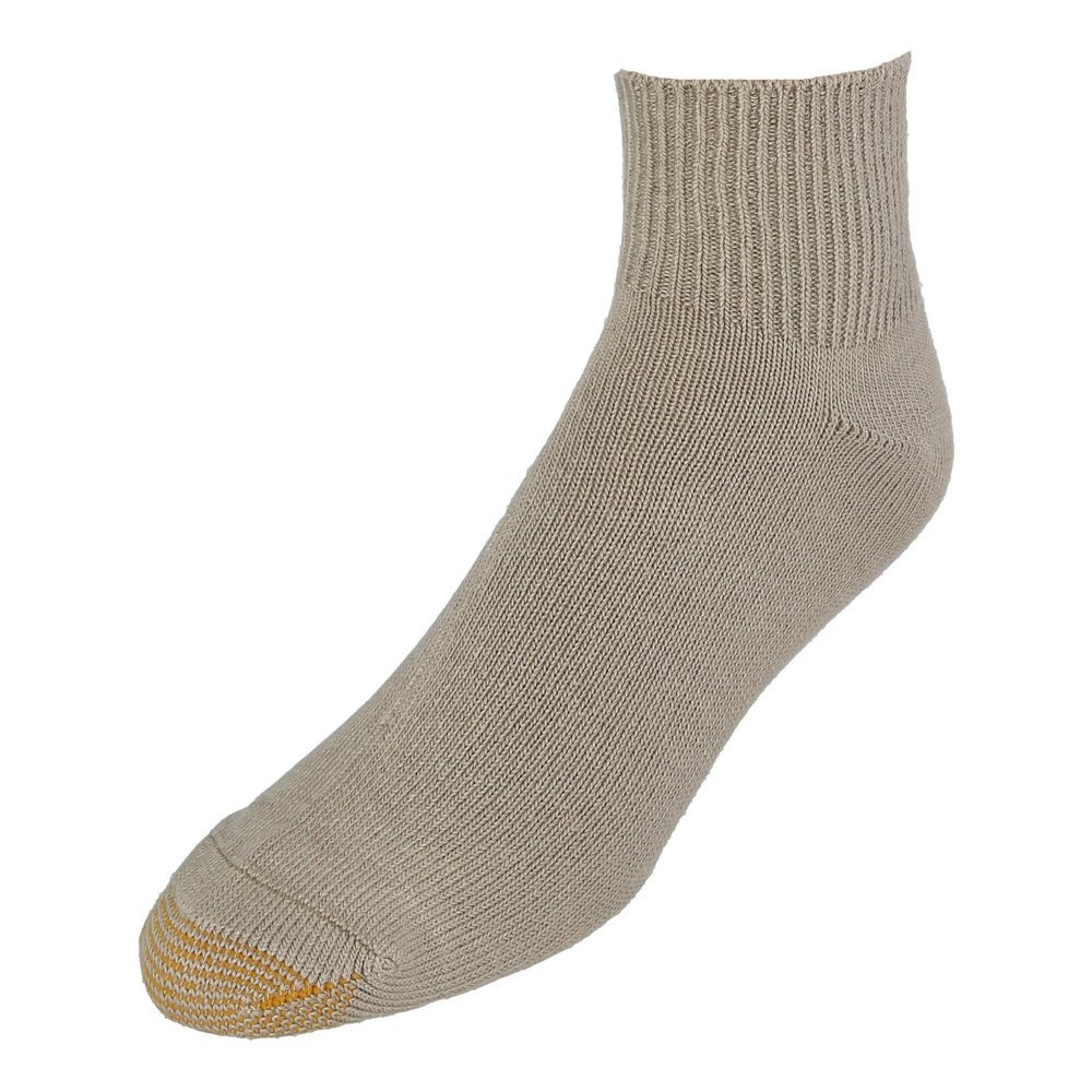 GOLDTOE Gold Toe Non Binding Bamboo Blend Quarter Socks (2 Pair Pack