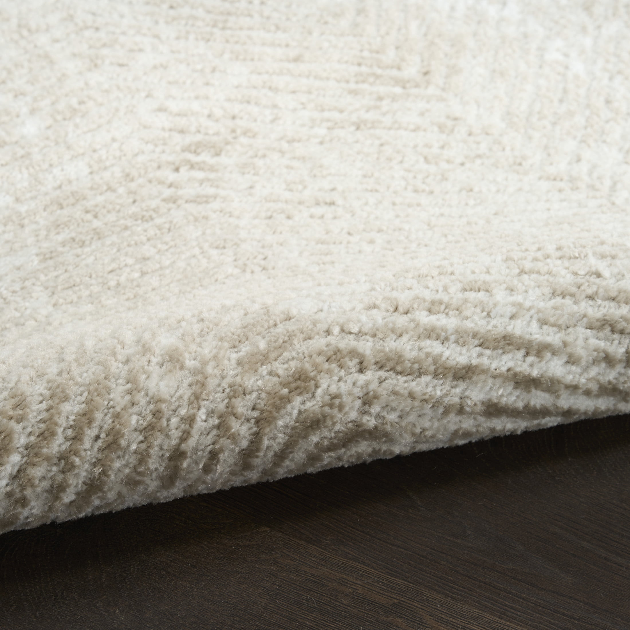 Nourison Dekor 7'10" x 9'10" Ivory Taupe Modern Indoor Rug