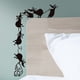 thumbnail image 2 of Adhesivo de pared decorativo Inteprter Animal de dibujos animados PVC, 2 of 6