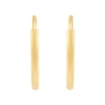 thumbnail image 3 of Brilliance Fine Jewelry Girls 10K Yellow Gold 10MM and 14MM Endless Hoop Earrings Set, 3 of 5