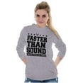 thumbnail image 4 of US Air Force USAF Faster Than Sound Long Sleeve TShirt Men Women Brisco Brands M, 4 of 6