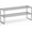 Grey, variant on 2-Tier Metal Shoe Rack Organizer, Stackable Shoe Storage Shelf for 6-9 Pairs, Upright or Upside Down, Entryway Shoe Holder, 11.8 x 26.8 x 14.6 Inches, Black