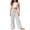 White, variant on LYHaoo Breathable Straight Leg Pants For Kids Comfortable Casual Trousers With Elastic Waist For Girls And Boys Girls Pants(Green)