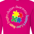 thumbnail image 4 of Inktastic Autism Awareness Circle Long Sleeve T-Shirt, 4 of 5