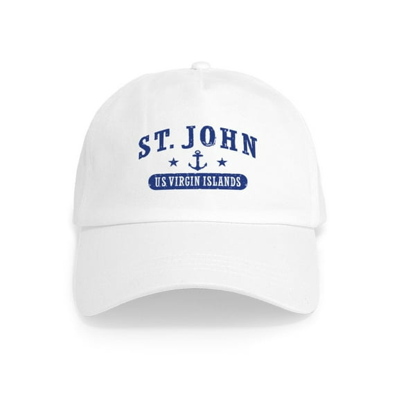 CafePress - St. John Cap - Adjustable 100% Brushed Unisex Casual Cotton Baseball Cap, Beige, 1