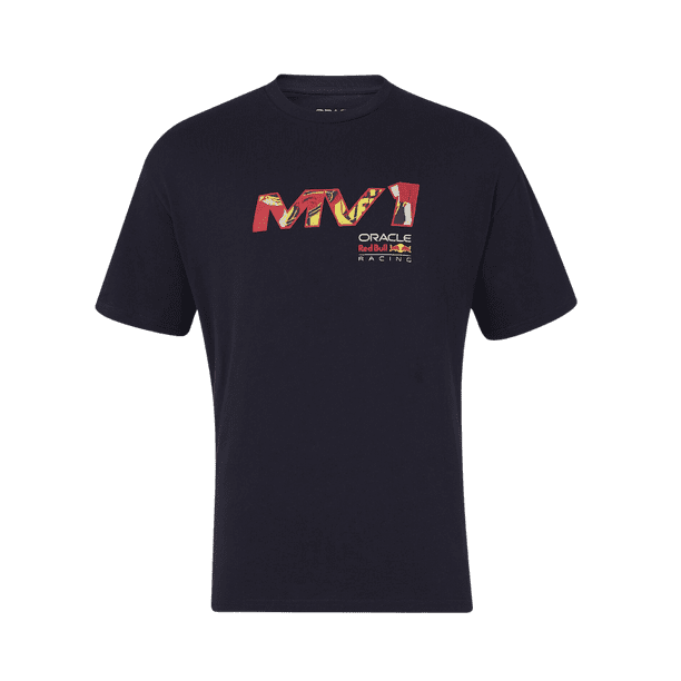 Playera Red Bull Racing Oficial Max Verstappen F1 Pop