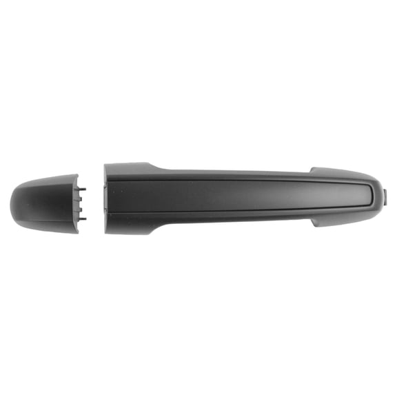 TRQ Brand New Rear Smooth Black Door Handle Replacement For Hyundai Sonata DHA49104