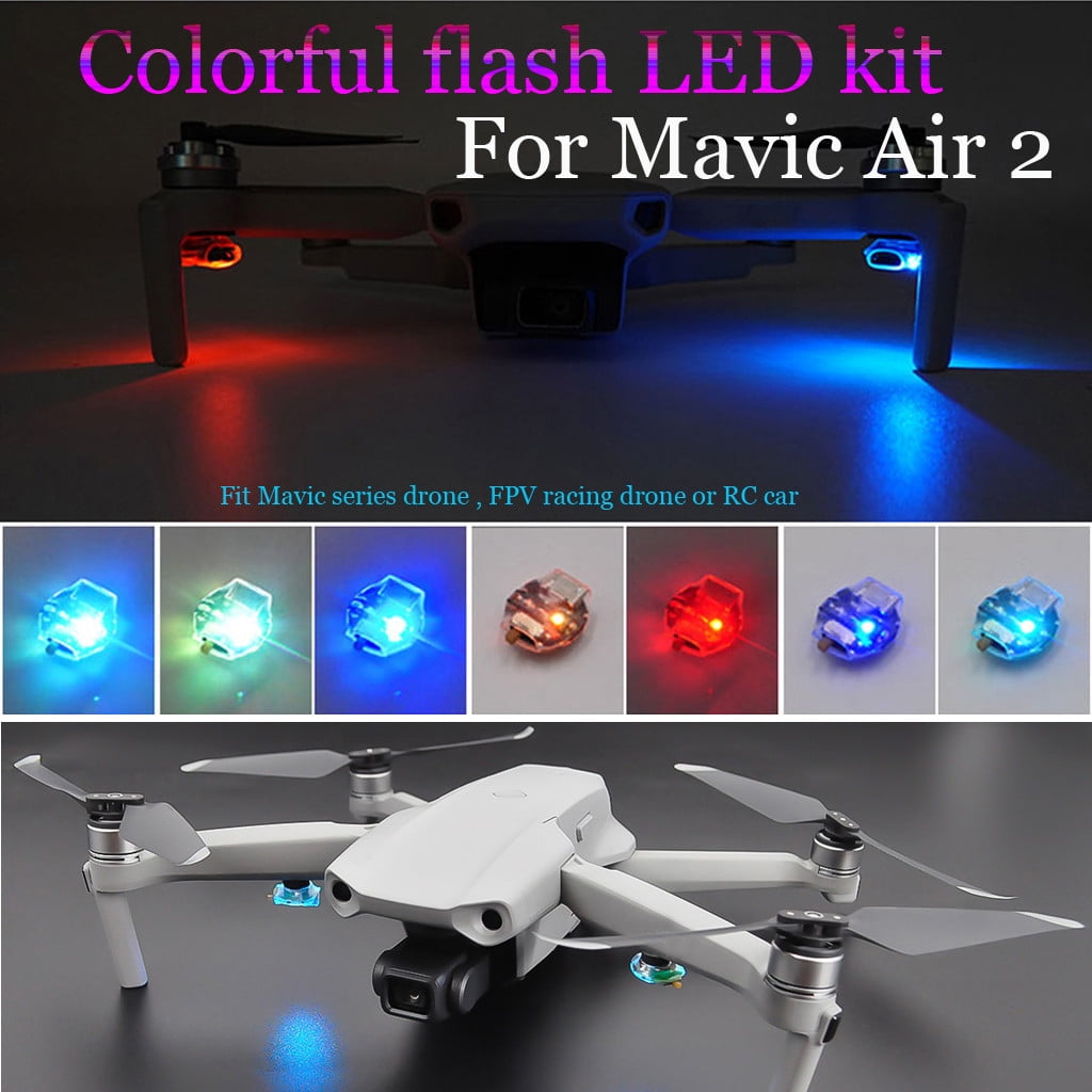 Rechargeable Colorful Flash LED Navigation Light Lamp For DJI Mavic Mini Drone 