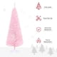 thumbnail image 3 of Lápiz HOMCOM artificial con forma de árbol de Navidad de 5 pies con 294 puntas, color rosa, 3 of 9