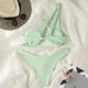 thumbnail image 3 of WILLBEST Bikini de Mujer, Traje de Baño de Color, Sexy, para Mujer, con Aros En Los Hombros, Bikini, Traje de Baño Bikini, 3 of 3