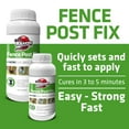 thumbnail image 2 of Expanding Foam Post Hole Filler - (1x10.5 + 1x13.2 oz) 2 Part Expanding Polyurethane Concrete Alternative for Fence, Deck, Mailbox, Anchor, Waterproof Fence Post Repair Kit, 1 Pack, 2 of 8