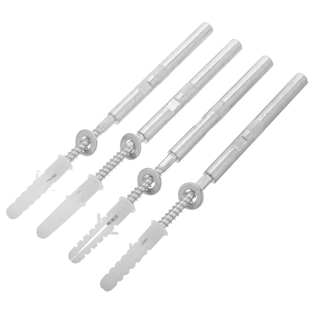 VERDANVERSE 4 Pcs Adjustable Shelf Brackets For Hidden Shelves Cold Rolled Steel For DIY Projects