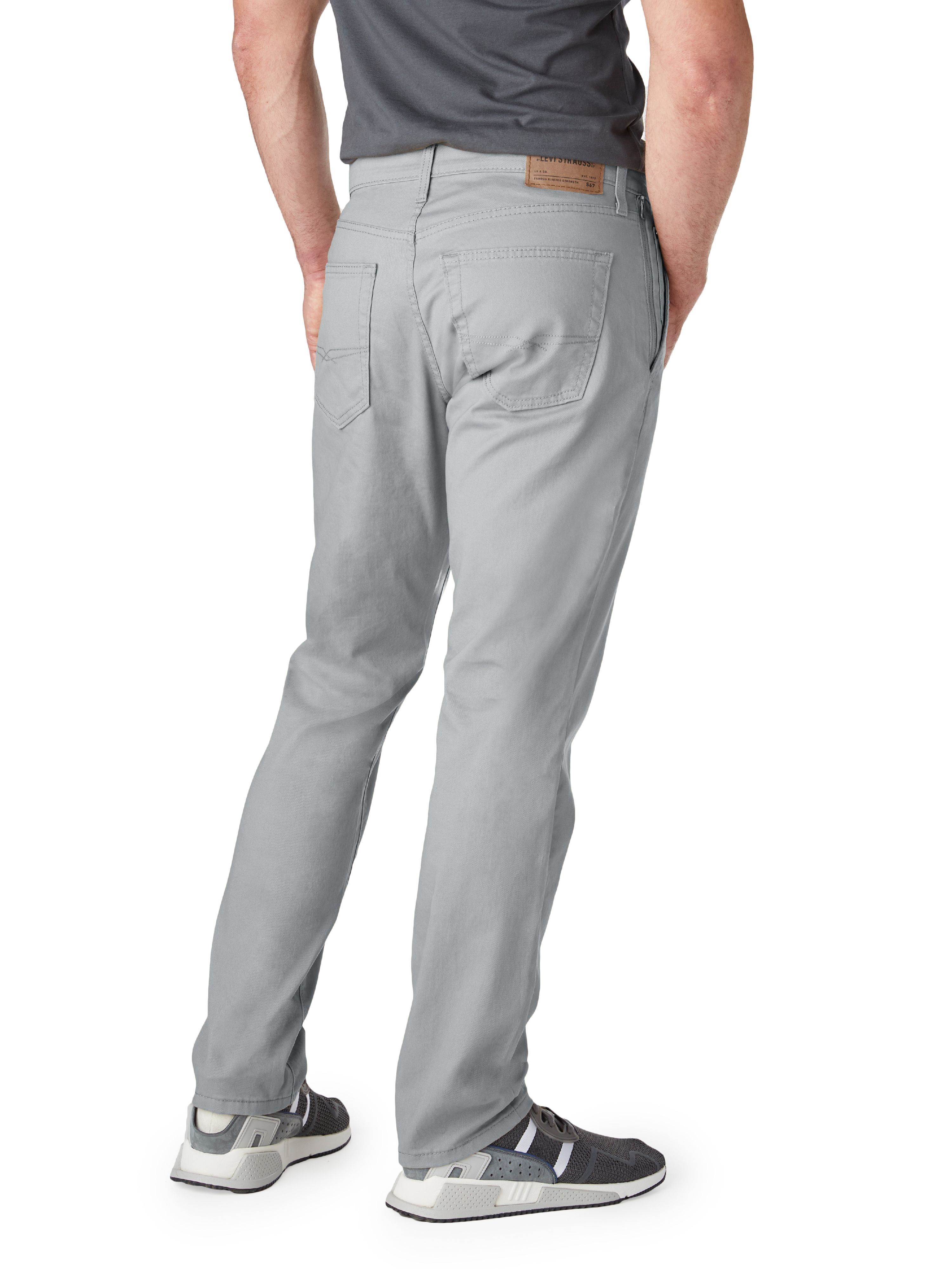 Levi Strauss Signature Men’s and Big Men’s Athletic Fit Hybrid Chino Pants