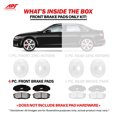 thumbnail image 3 of APF Front Ceramic Carbon Fiber Brake Pads for 2007-2012 Nissan Sentra 2.5L, 3 of 8
