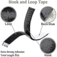 thumbnail image 2 of Velcro Tape Self-adhesive 50m Extra Strong,double-sided Adhesive With Velcro 20mm Wide, 2 of 4