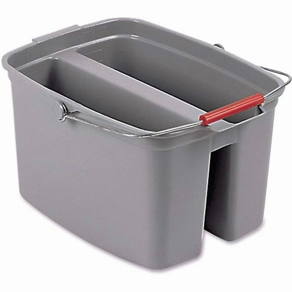 19 qt. Double Pail - Gray