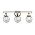thumbnail image 2 of Innovations Lighting  Ballston Urban Beacon - 3 Light 26" Bath Vanity Light Clear/Polished Nickel Finish, 2 of 5