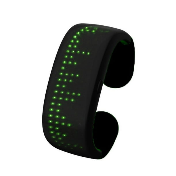 LED Wristband, Light Up Bracelets LED Armbands, Bluetooth APP Control Flashing Sports Wristband