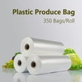 thumbnail image 2 of FungLam Plastic Produce Bags, Food Storage Bags, Clear Bag Roll, 14" x 20", 350 Bags a Roll (2 Rolls), 2 of 8
