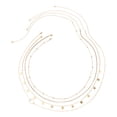 thumbnail image 4 of Elegant Fringe Bead Metallic Waistband for Women – Fashion Jewelry Accessory for Modern Belts and Belongings, GD1, One Size, 4 of 4
