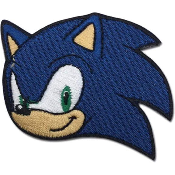Sonic The Hedgehog- Sonic Face Patch