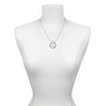 thumbnail image 3 of Delight Jewelry Silvertone Today Tomorrow Infinity Sign Miracles Ring Charm Necklace, 18", 3 of 4