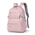 thumbnail image 2 of Aesthetic Large Laptop Backpack Y2K Vintage College Daypack for Travel Work Lightweight Waterproof Commute Bag (Light Pink), 2 of 5