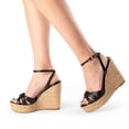 thumbnail image 4 of Tacones para Dama Tipo Alpargatas Davenia de Piel, 4 of 5