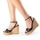 thumbnail image 4 of Tacones para Dama Tipo Alpargatas Davenia de Piel, 4 of 5