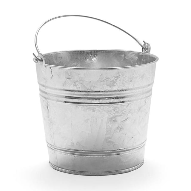 Cubeta Americana #12 Lámina Galvanizada 10 Lts Cubasa