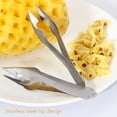 thumbnail image 4 of Herramienta de cocina Jadeshay pelador de piña 2 piezas Acero inoxidable, 4 of 9