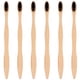 thumbnail image 1 of Cepillo de dientes de bambú de cabeza ancha, 6 uds., con cerdas, cepillo de dientes ecológico, 1 of 5