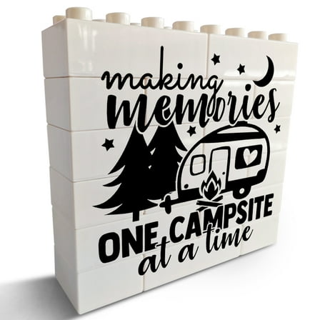 Desk Sign 4.7x5 Inch Camping Decor Bathroom Decor Camper Decor Glamping Accessories Rv Decor Garage Decor Camping Sign For Home Shelf Table Decoration Trailer Camper Gifts Decorative Sign Plaque