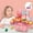 Pink, variant on LSLJS Kitchen Play Set with Accessories- Mini Kitchen Set with Realistic Water Outlet - Indoor Games Kitchen Cooking Playset - Toys for Toddlers Children & Girls, Kids Toys