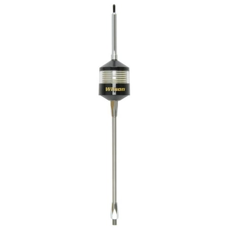 Wilson Antennas 305495SE T2000 Series Mobile CB Trucker Antenna 10-Inch Center Load with 49-Inch Stainless Steel Whip - Black