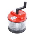 thumbnail image 3 of Vegetable Shredder, Stainless Steel+Plastic Manual With 3 Shredders Vegetable Cutter, For Home Resturant Juicing Chopping Vegetables L, 3 of 8