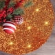thumbnail image 5 of Falda Para Árbol De Navidad, Diseño De Copos De Nieve Con Lentejuelas Brillantes, Decoración Para Fiestas Navideñas, Cubierta Inferior Festiva Reutilizable, Fácil De Limpiar, 5 of 6