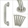 thumbnail image 6 of Brushed Metal Grab Bars For Bathroom, Strong Shower Handle And Bath Handle For, 6 of 7