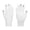 White, variant on Sensitive Touch Nylon Gaming Gloves For Mobile Rhythm Lightweight Breathable Fiber Fingertips Design 2pcs