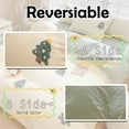 thumbnail image 4 of MorroMorn Cotton Duvet Cover Queen Size, Green 3D Embroidery Queen Bedding Sets, Chenille Embroidered Comforter Covers Lightweight Blanket Soft for Girls Boys Kids Teen (Christmas Tree, Full/Queen), 4 of 6
