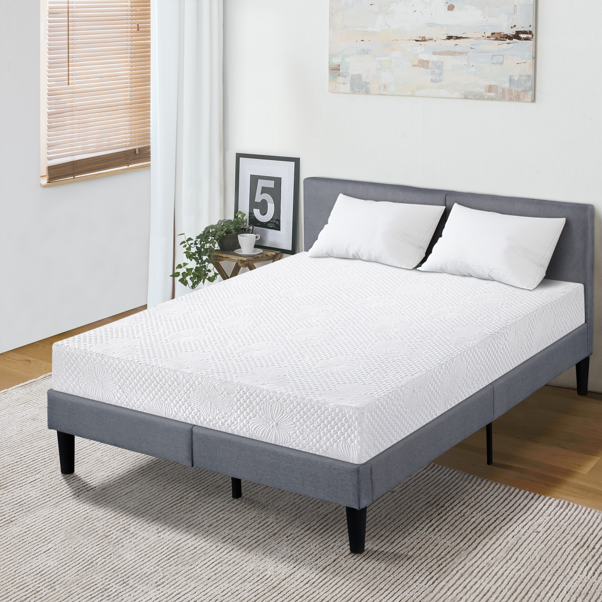Sleeplace 6" Memory Foam MattressinaBox, Multiple Sizes
