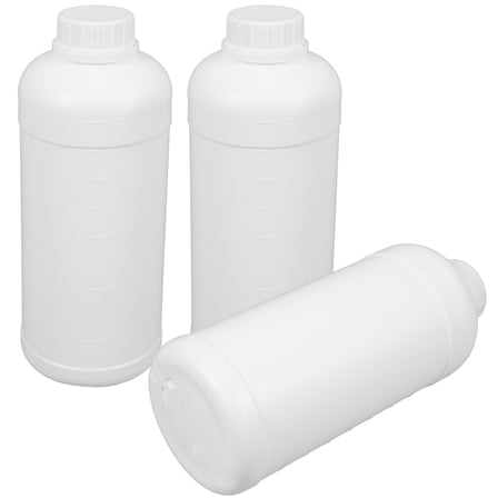 WHAMVOX 3 Pcs Reusable Plastic Baby Bottles Travel Set Leak Proof Free Safe Feeding