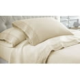 thumbnail image 1 of Amrapur Overseas Ensemble de Draps en Dentelle Crochet 4 Pcs, Très Grand, Lin, 1 of 1