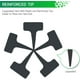 thumbnail image 2 of 100 Etiquetas Impermeables Etiquetas para Plantas - Etiquetas para Viveros de Alta Calidad - Negro 6*10cm, 2 of 5