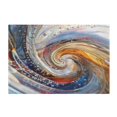 thumbnail image 5 of Ryvnso Abstract Swirl Bathroom Shaggy Rugs Toilet Rectangle Mat Soft Contour Rug 24"x16", 5 of 9