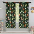 thumbnail image 5 of Blackout Kids Curtains,Dark Green Toned Dinosaur and Volcano Pattern Childrens Insulated Curtains Set Of 2,Bedroom Essentials,Toddler Room Decor 42"x63", 5 of 5